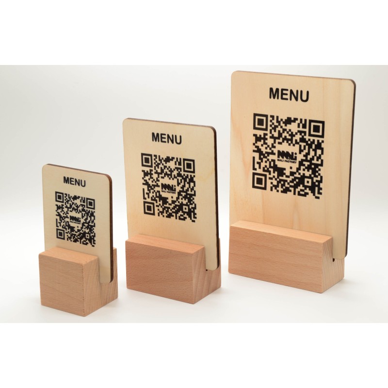 Supporti QR Code Professionali per Ristoranti | Eleganti e Resistenti ...