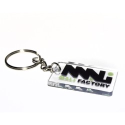 Rectangular plexiglass keychain 5 Cm