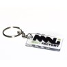 Rectangular plexiglass keychain 5 Cm