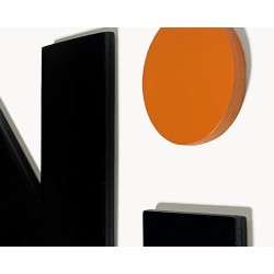 Wood Flat Sign Quote