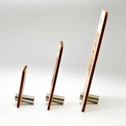 QR Code Top Wood