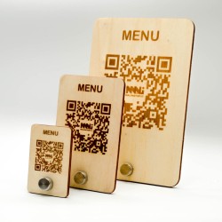 Supporti QR Code Professionali per Ristoranti | Eleganti e Resistenti