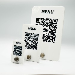 Supporti QR Code Professionali per Ristoranti | Eleganti e Resistenti