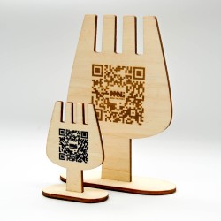 Supporti QR Code Professionali per Ristoranti | Eleganti e Resistenti