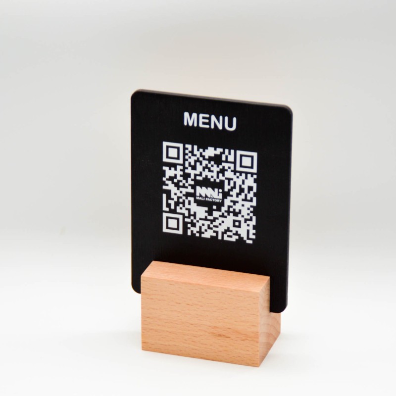 Supporti QR Code Professionali per Ristoranti | Eleganti e Resistenti