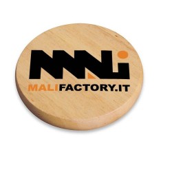Round Magnetic Wooden Bottle Opener